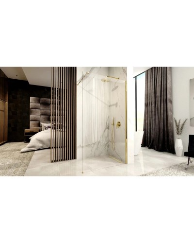 Неподвижная перегородка 110х195 см Rea Aero REA-K8441 прозрачное