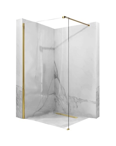 Неподвижная перегородка 120х195 см Rea Aero REA-K8443 прозрачное