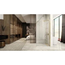 Неподвижная перегородка 120х195 см Rea Aero REA-K8443 прозрачное