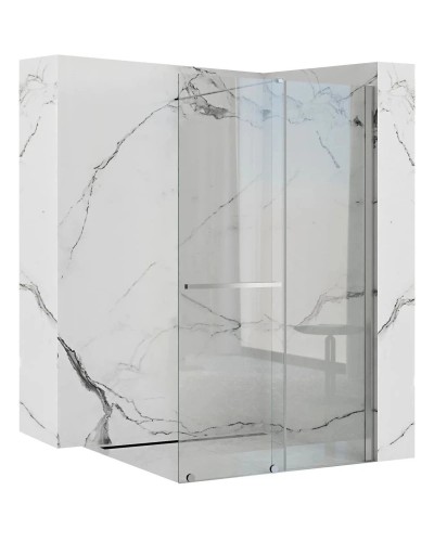 Неподвижная перегородка 120х199,5 см Rea Cortis REA-K7211 прозрачное