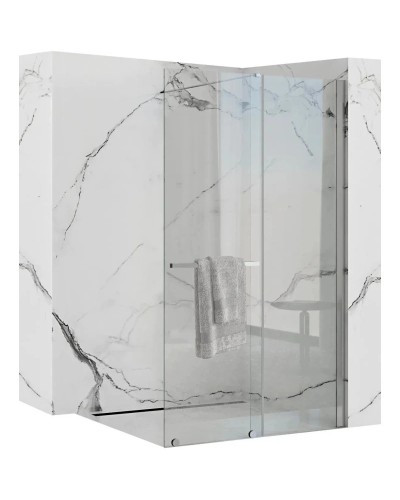 Неподвижная перегородка 120х199,5 см Rea Cortis REA-K7211 прозрачное