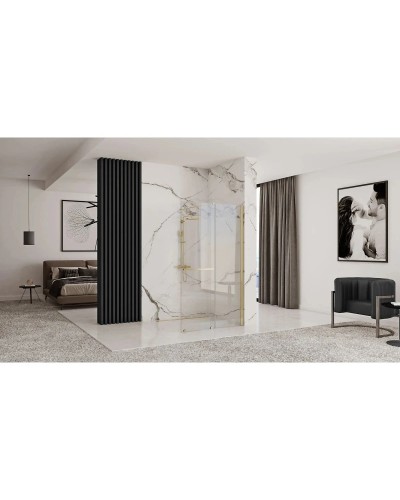 Неподвижная перегородка 100х199,5 см Rea Cortis REA-K8484 прозрачное