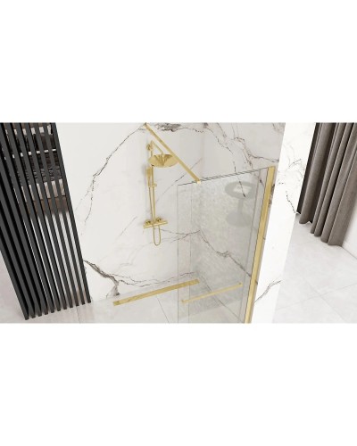 Неподвижная перегородка 100х199,5 см Rea Cortis REA-K8484 прозрачное