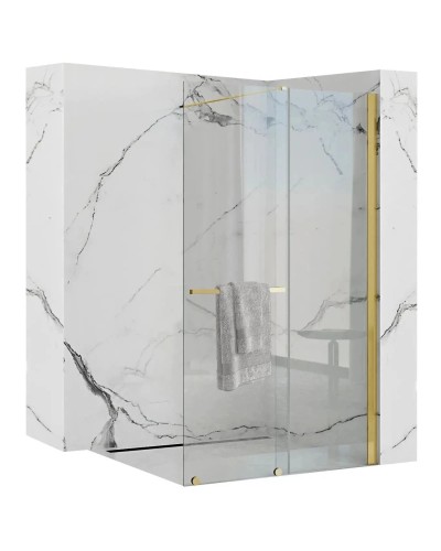 Неподвижная перегородка 120х199,5 см Rea Cortis REA-K8485 прозрачное