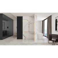 Неподвижная перегородка 120х199,5 см Rea Cortis REA-K8485 прозрачное