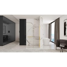 Неподвижная перегородка 120х199,5 см Rea Cortis REA-K8485 прозрачное