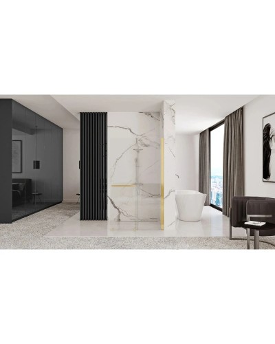 Неподвижная перегородка 120х199,5 см Rea Cortis REA-K8485 прозрачное