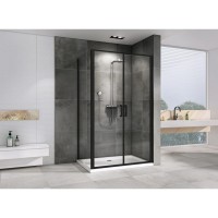 Боковая стенка 85 см Abber Schwarzer Diamant S85B прозрачное