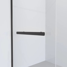 Неподвижная перегородка 100 см Niagara NG-681-10BLACK прозрачное