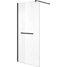 Неподвижная перегородка 120 см Niagara NG-681-12BLACK прозрачное