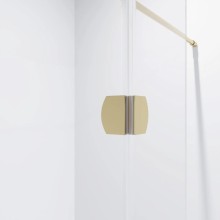 Неподвижная перегородка 120 см Niagara NG-642-12GOLD прозрачное