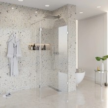 Неподвижная перегородка 110 см Niagara NG-662-11 прозрачное