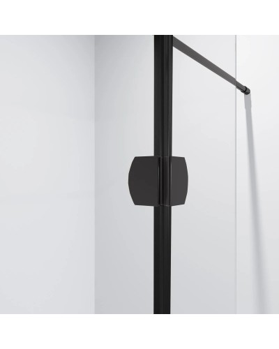 Неподвижная перегородка 90 см Niagara NG-682-90BLACK прозрачное