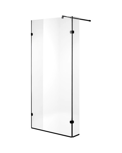 Неподвижная перегородка 110 см Niagara NG-682-11BLACK прозрачное