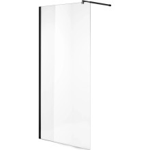 Неподвижная перегородка 70 см Niagara NG-683-70BLACK прозрачное