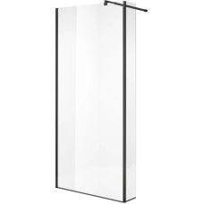 Неподвижная перегородка 100 см Niagara NG-684-10BLACK прозрачное