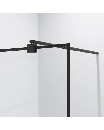 Неподвижная перегородка 90 см Niagara NG-685-90BLACK прозрачное