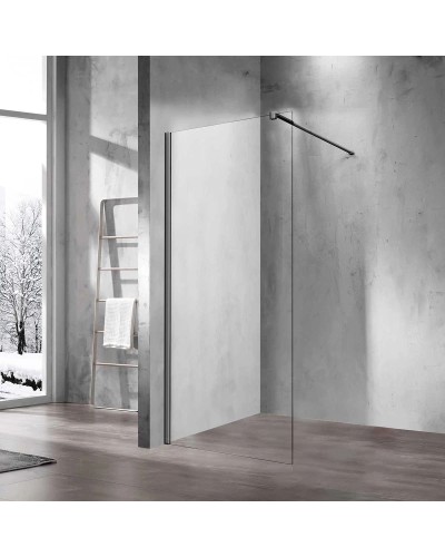 Неподвижная перегородка 80 см Vincea Walk-In VSW-1H800CLGM прозрачное