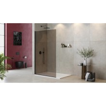 Неподвижная перегородка 120 см Cezares LIBERTA-L-1-TB-120-BR-NERO бронза