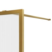 Неподвижная перегородка 90 см Vincea Walk-In HP Art VSW-1HP900FLBG рифленое