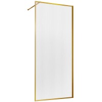 Неподвижная перегородка 90 см Vincea Walk-In HP Art VSW-1HP900FLBG рифленое