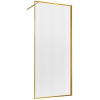 Неподвижная перегородка 100 см Vincea Walk-In HP Art VSW-1HP100FLBG рифленое