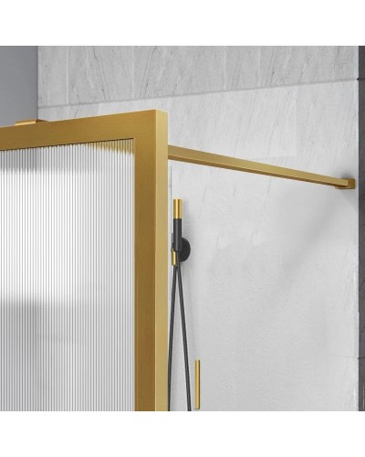 Неподвижная перегородка 100 см Vincea Walk-In HP Art VSW-1HP100FLBG рифленое