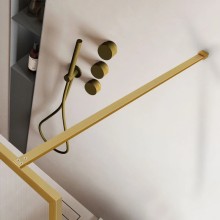 Неподвижная перегородка 100 см Vincea Walk-In HP Art VSW-1HP100FLBG рифленое