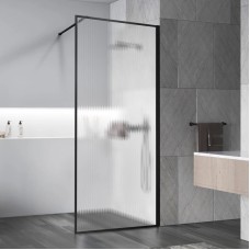 Неподвижная перегородка 80 см Vincea Walk-In HP Art VSW-1HP800FLB рифленое