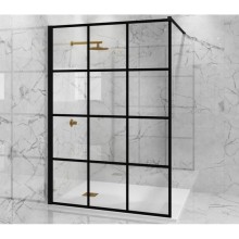 Неподвижная перегородка 110 см Paini PAINI-WalkIN110G прозрачное