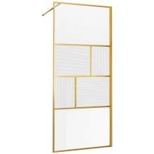 Неподвижная перегородка 80 см Vincea Walk-In HC Art VSW-1HC800CFBG прозрачное/рифленое