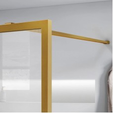 Неподвижная перегородка 80 см Vincea Walk-In HC Art VSW-1HC800CFBG прозрачное/рифленое