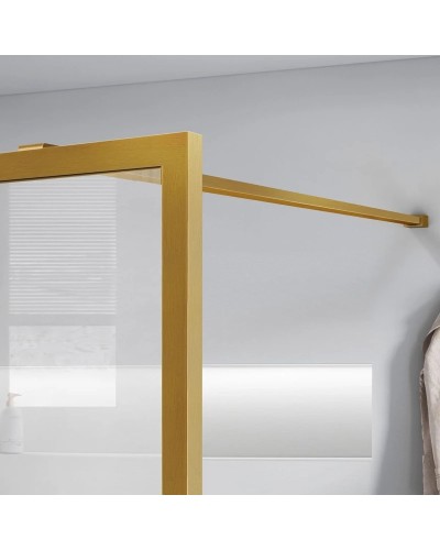 Неподвижная перегородка 80 см Vincea Walk-In HC Art VSW-1HC800CFBG прозрачное/рифленое