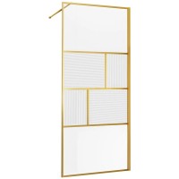 Неподвижная перегородка 120 см Vincea Walk-In HC Art VSW-1HC120CFBG прозрачное/рифленое