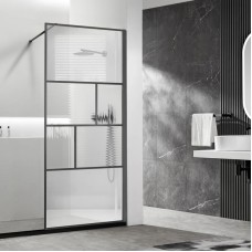 Неподвижная перегородка 100 см Vincea Walk-In HC Art VSW-1HC100CFGM прозрачное/рифленое