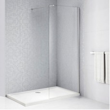 Душевая перегородка Cezares Liberta L-1 85 профиль Хром стекло прозрачное