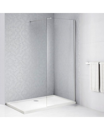 Душевая перегородка Cezares Liberta L-1 95 профиль Хром стекло прозрачное