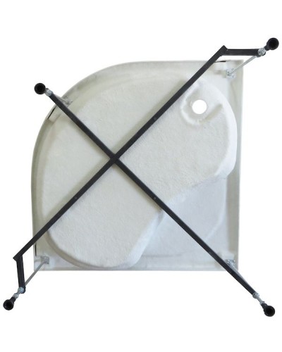 Акриловый поддон для душа Royal Bath ВК RB100BK 100х100 Белый