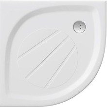 Душевой поддон из искусственного камня Ravak Elipso Pro 90х90 XA237701010 Белый