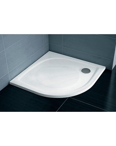 Душевой поддон из искусственного камня Ravak Elipso Pro 90х90 XA237701010 Белый