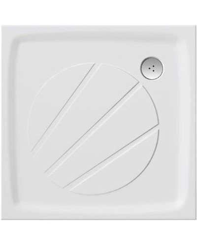 Душевой поддон из искусственного камня Ravak Perseus Pro 90х90 XA037701010 Белый