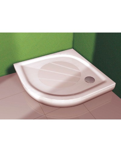 Душевой поддон из искусственного камня Ravak Elipso Pro 90х90 Flat XA237711010 Белый