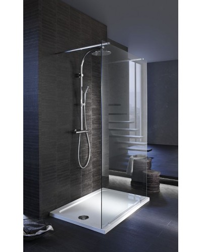 Душевой поддон из материала Flight Jacob Delafon Flight 100x80 прямоугольный Белый