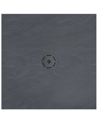 Душевой поддон из материала Neoroc Jacob Delafon Singulier 90x90 E67033-NAD Серый сланец