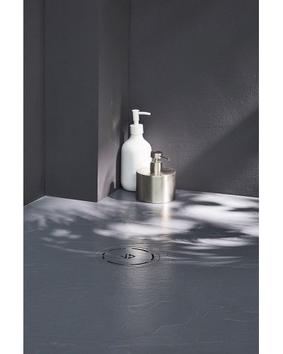 Душевой поддон из материала Neoroc Jacob Delafon Singulier 120x80 E67013-NAD Серый сланец