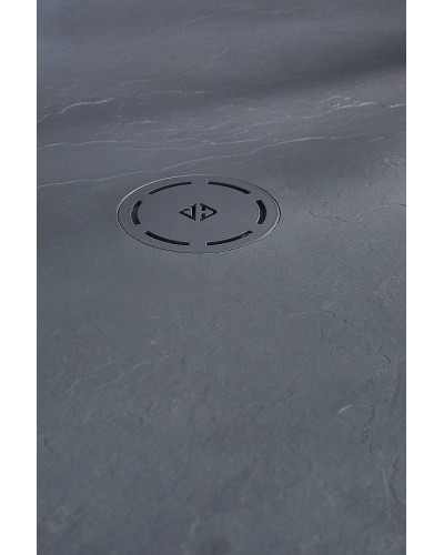 Душевой поддон из материала Neoroc Jacob Delafon Singulier 120x80 E67013-NAD Серый сланец