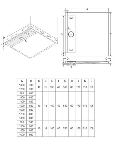 Душевой поддон из материала Flight Jacob Delafon Flight Neus 80x80 E66510-00 Белый