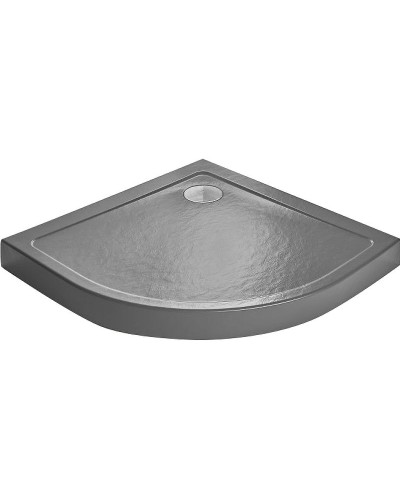 Акриловый поддон для душа Radaway Doros A Compact 90x90 SDRA9090-05-64S Антрацитовый камень