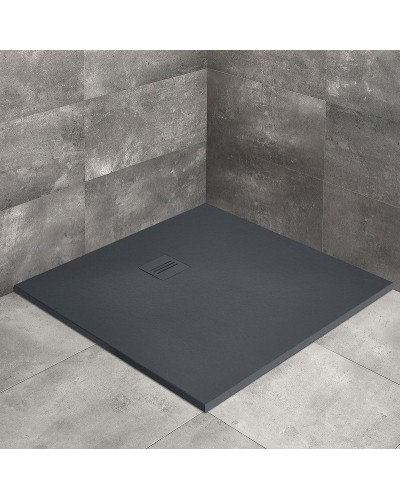 Душевой поддон из искусственного камня Radaway Kyntos C 100x100 HKC100100-64 Антрацит