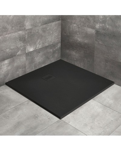 Душевой поддон из искусственного камня Radaway Kyntos C 90x90 HKC9090-54 Черный